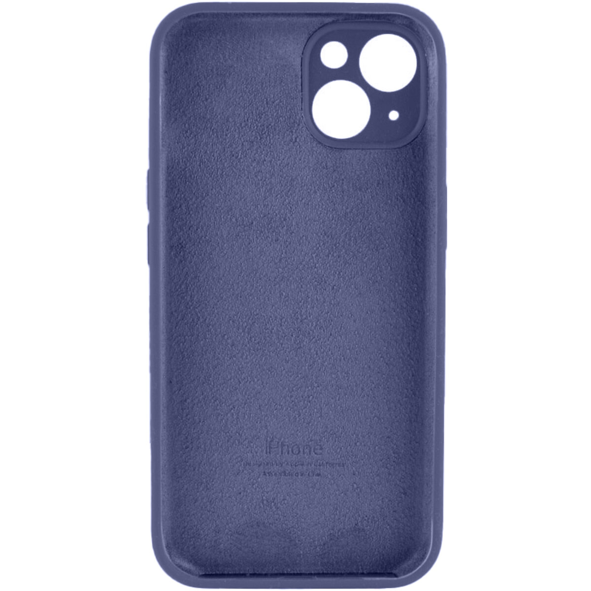 Чохол Silicone Full Case Camera Protect (AA) Apple iPhone 13 (Темно-синій) на малюнкі №4