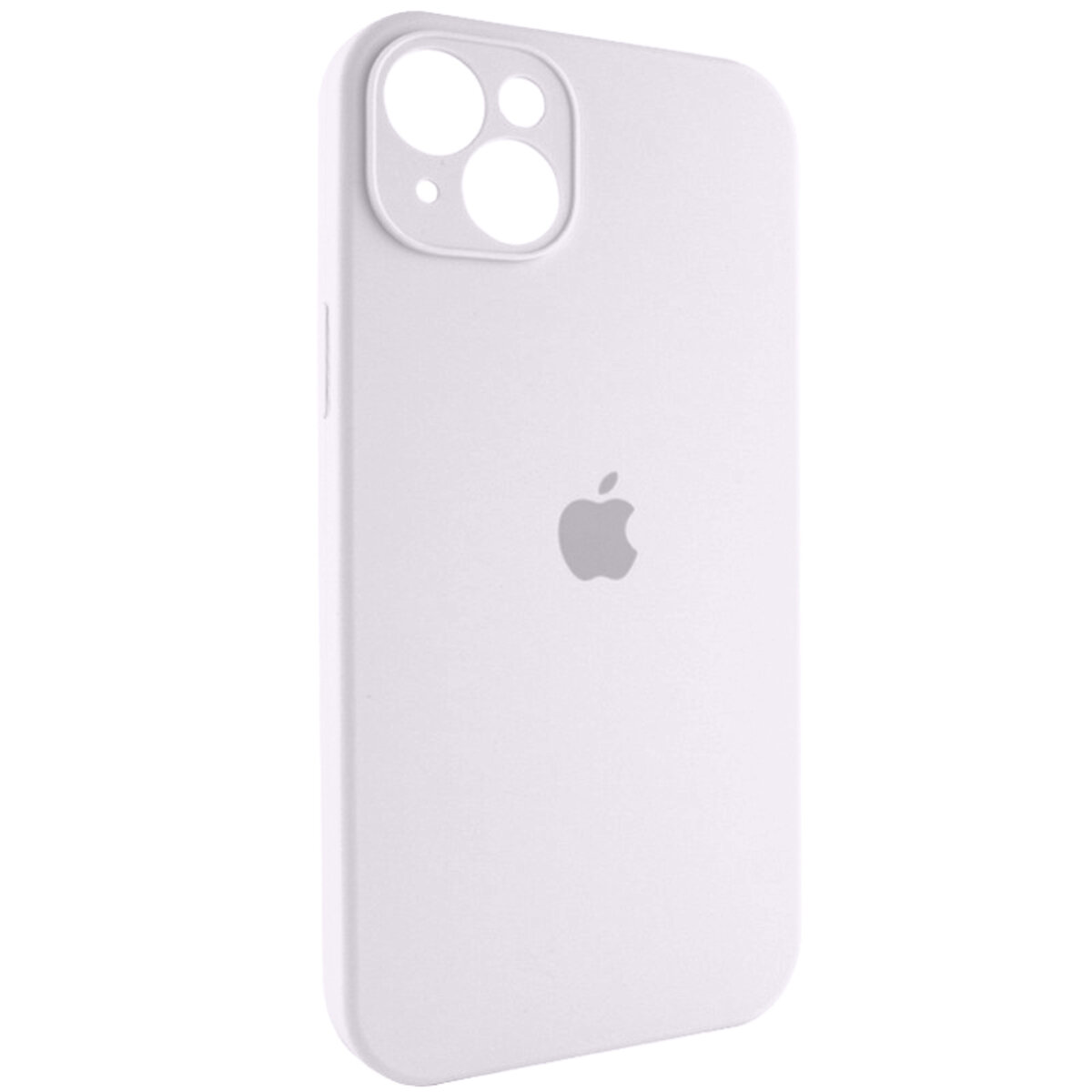 Чехол Silicone Full Case Camera Protect (AA) Apple iPhone 14 (Белый) на картинке №2