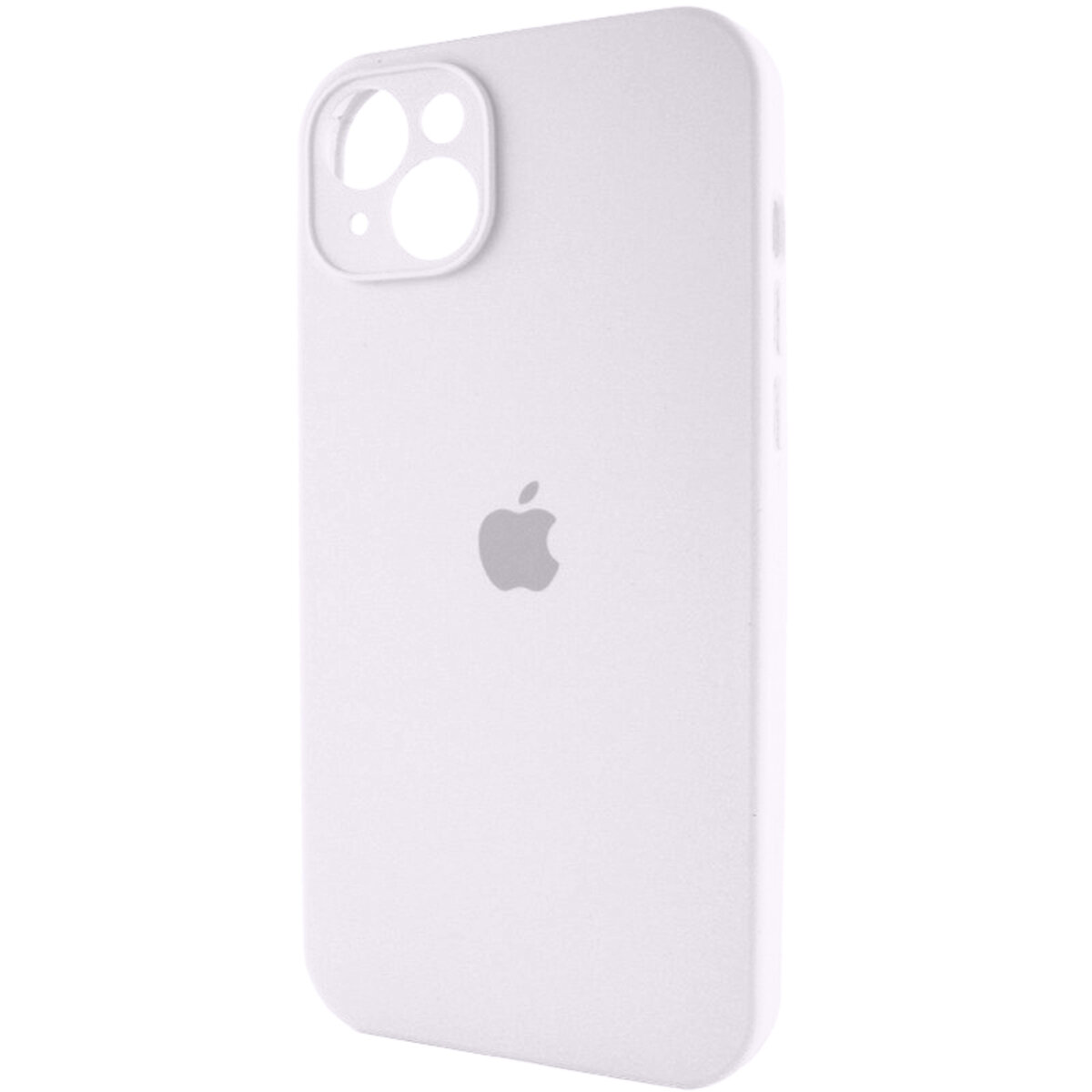 Чехол Silicone Full Case Camera Protect (AA) Apple iPhone 14 (Белый) на картинке №3