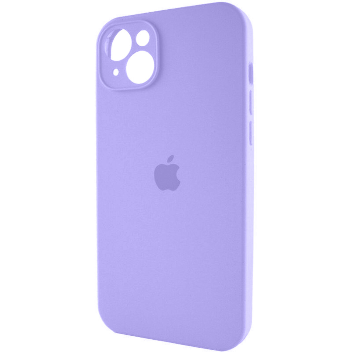 Чехол Silicone Full Case Camera Protect (AA) Apple iPhone 14 (Elegant-Purple) на картинке №3