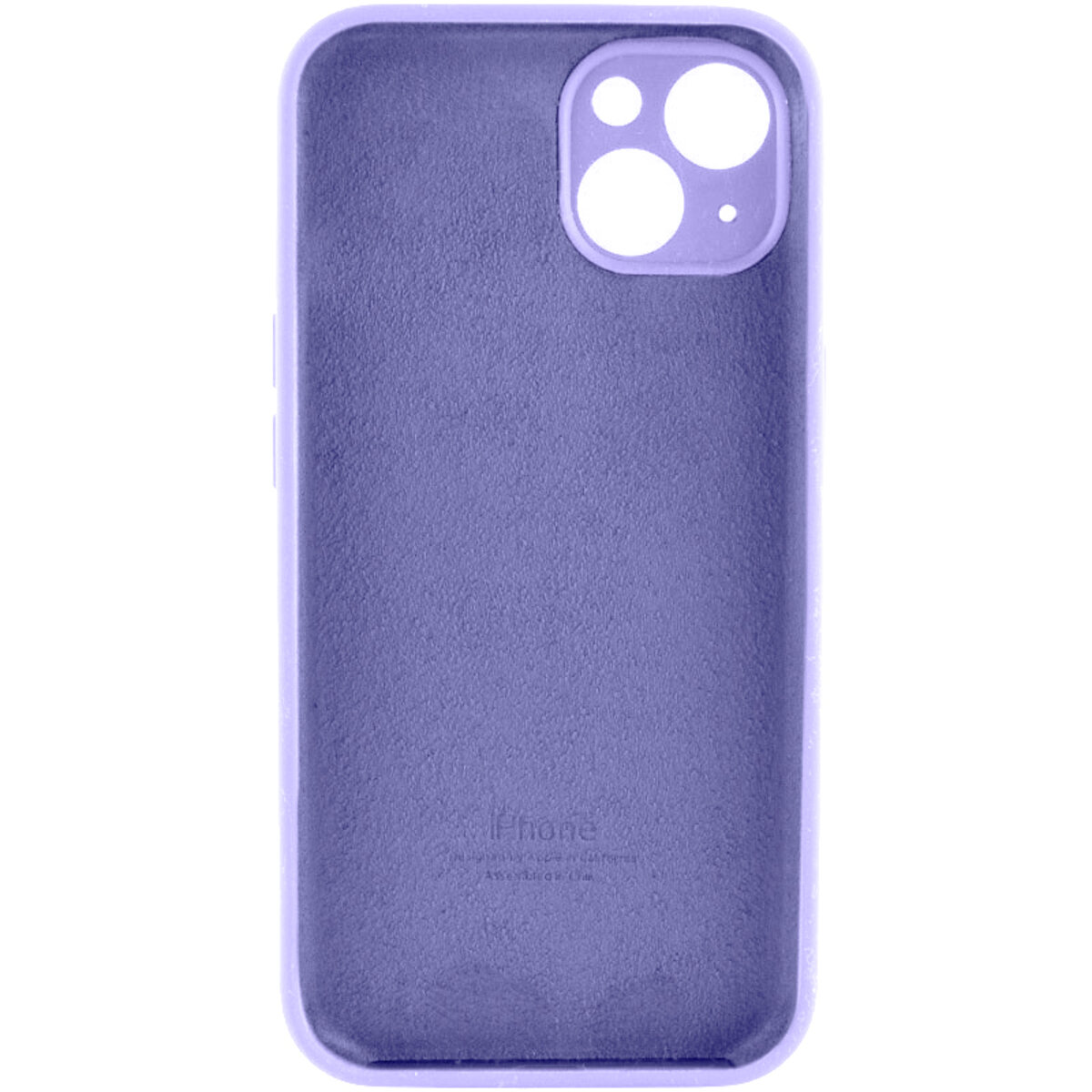 Чехол Silicone Full Case Camera Protect (AA) Apple iPhone 14 (Elegant-Purple) на картинке №4