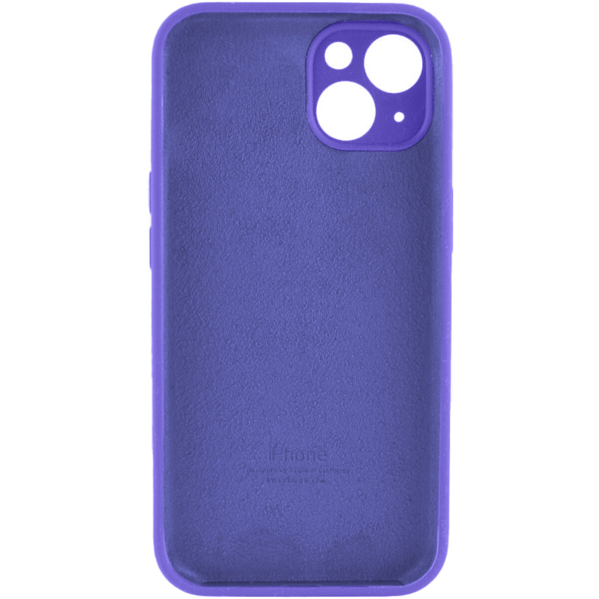Чохол Silicone Full Case Camera Protect (AA) Apple iPhone 14 (Фіолетовий) на малюнкі №4