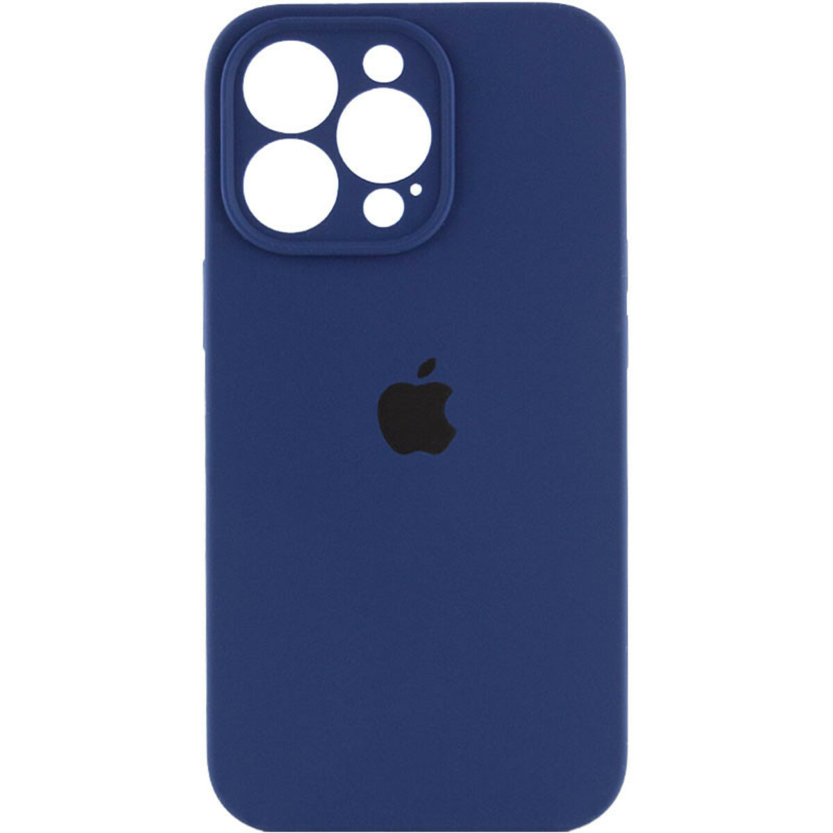 Чохол Silicone Full Case Camera Protect (AA) Apple iPhone 14 Pro (Темно-синій) на малюнкі №1