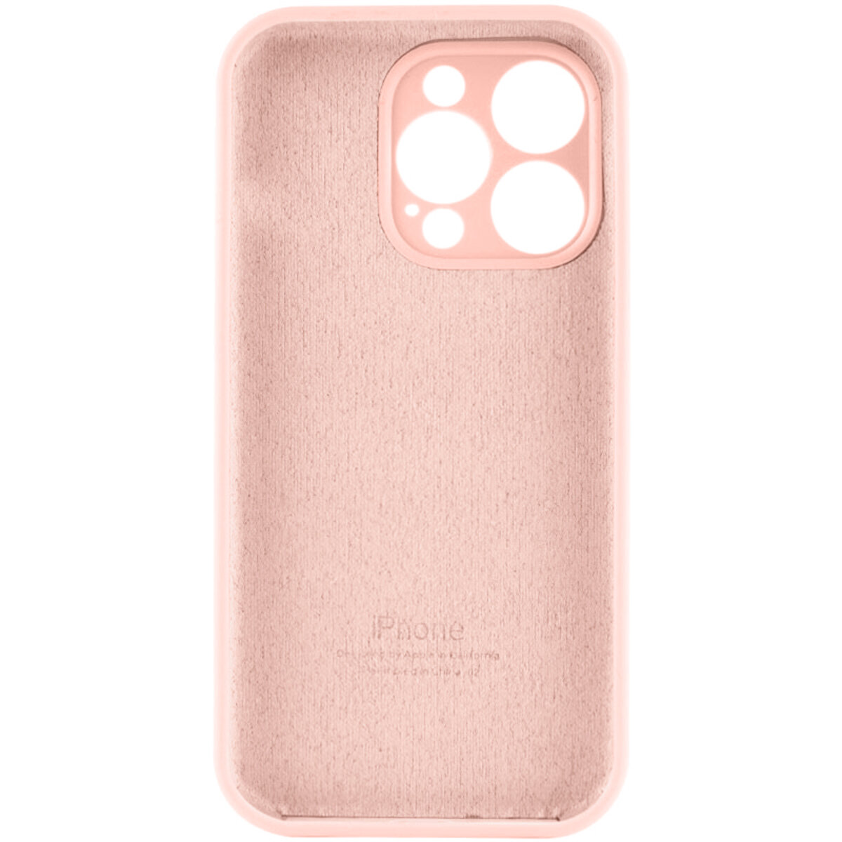 Чехол Silicone Full Case Camera Protect (AA) Apple iPhone 14 Pro (Оранжевый) на картинке №4