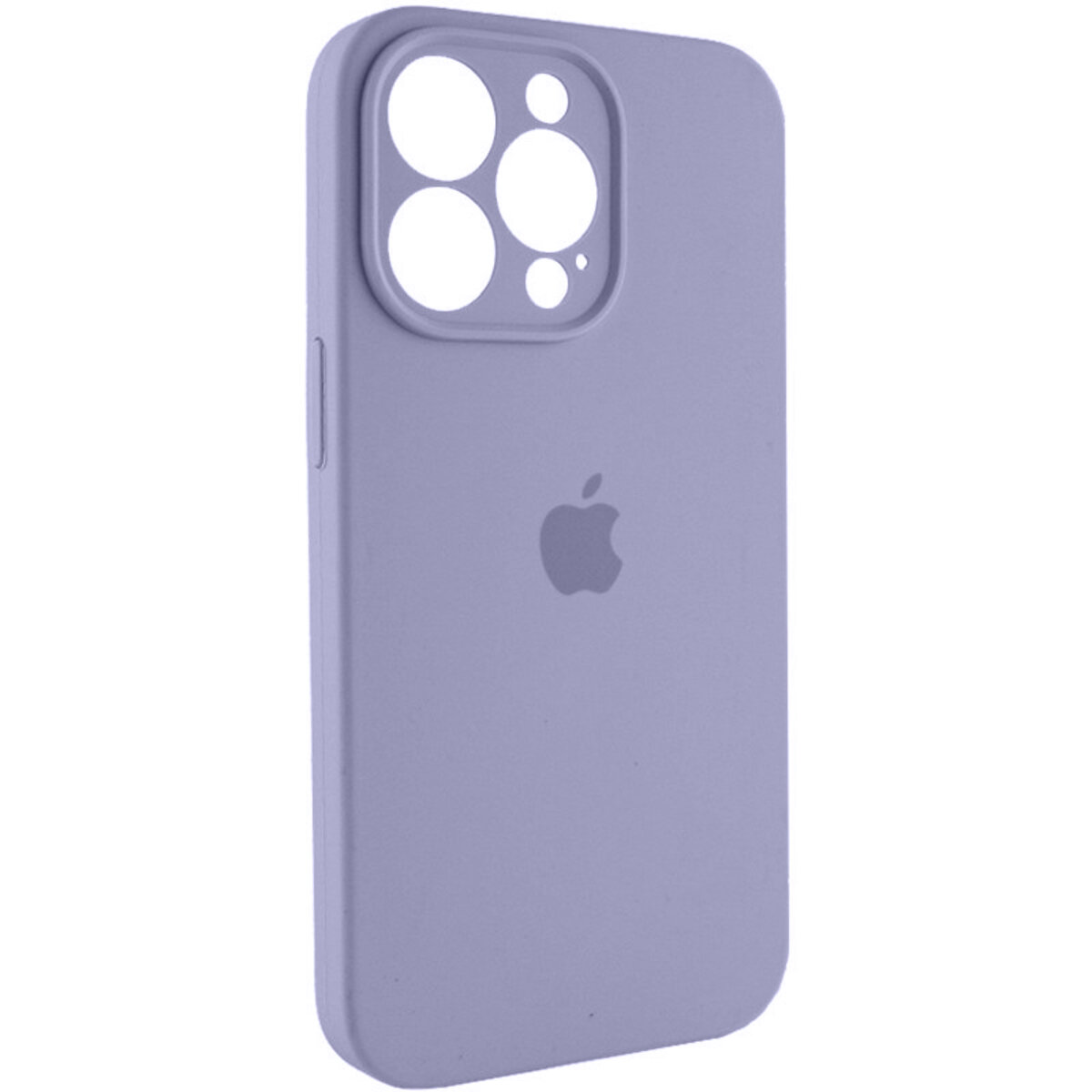 Чехол Silicone Full Case Camera Protect (AA) Apple iPhone 14 Pro (Сиреневый) на картинке №3