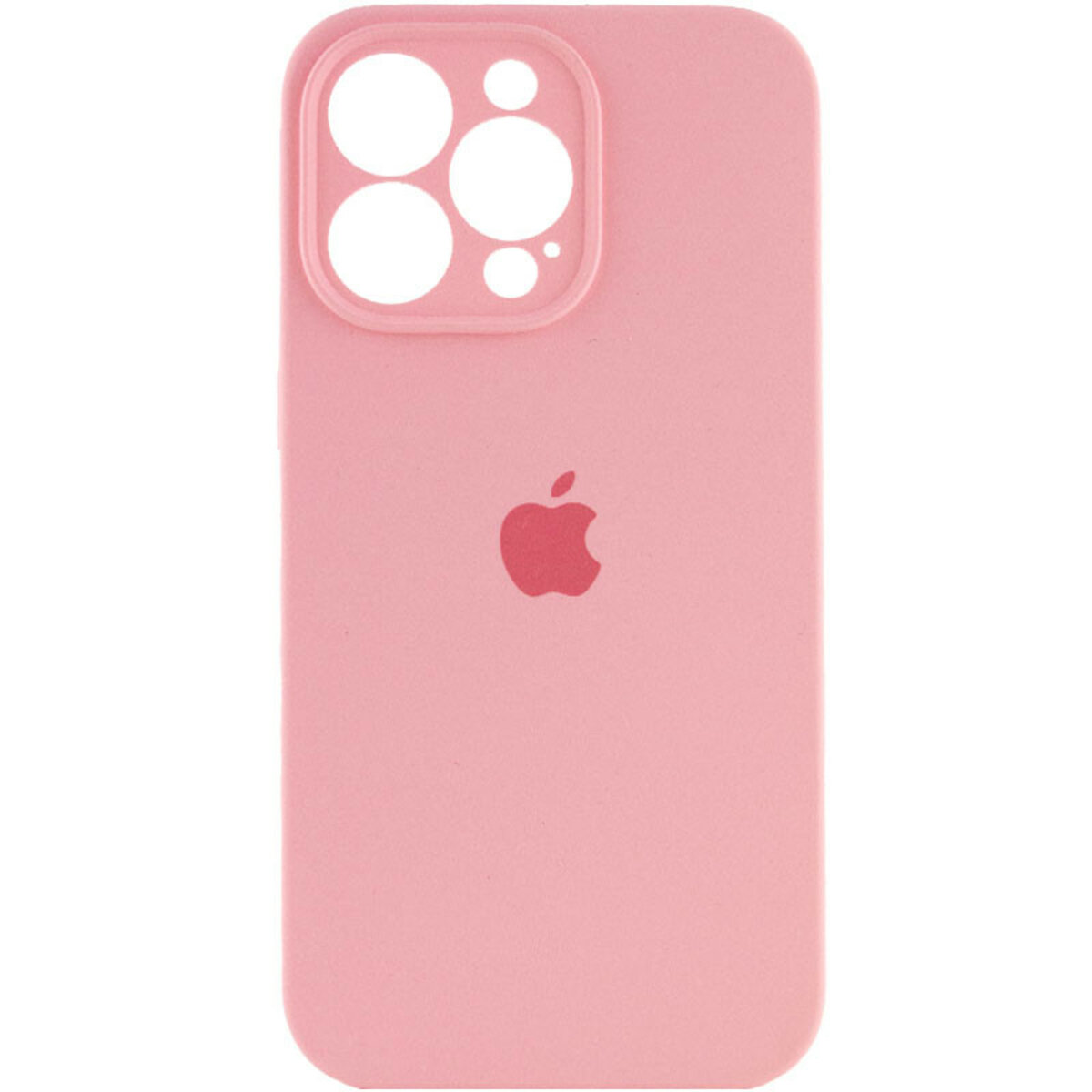Чехол Silicone Full Case Camera Protect (AA) Apple iPhone 14 Pro Max (Grapefruit) на картинке №1
