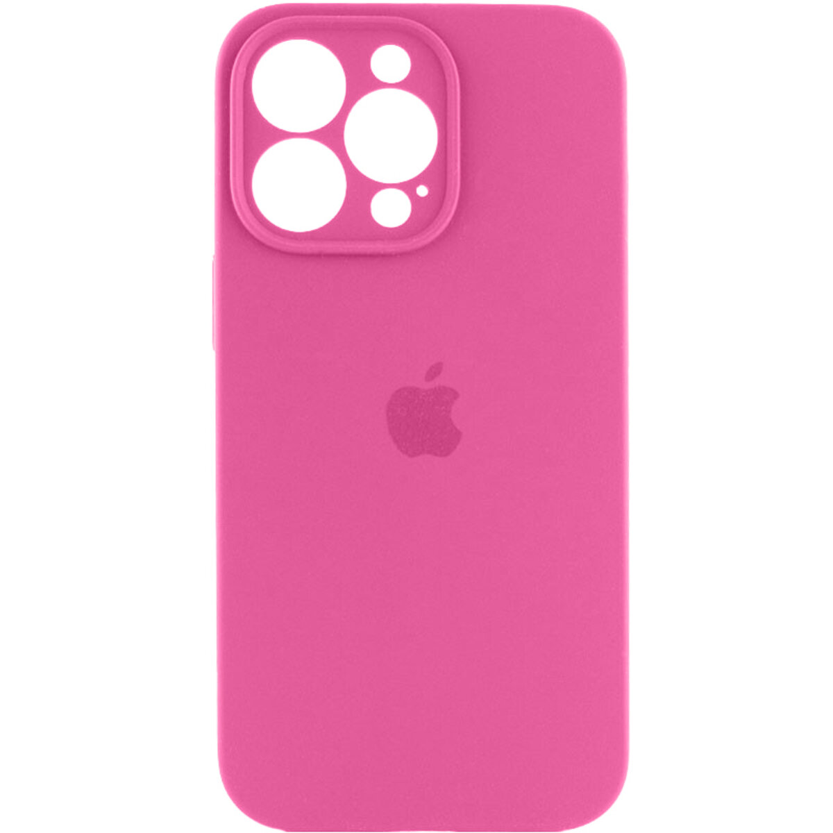 Чехол Silicone Full Case Camera Protect (AA) Apple iPhone 14 Pro Max (Розовый) на картинке №1