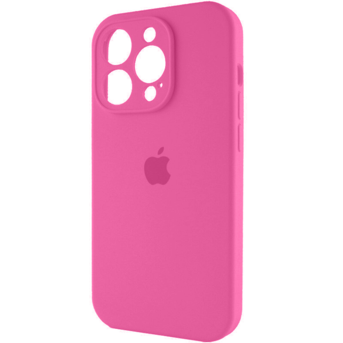 Чехол Silicone Full Case Camera Protect (AA) Apple iPhone 14 Pro Max (Розовый) на картинке №2