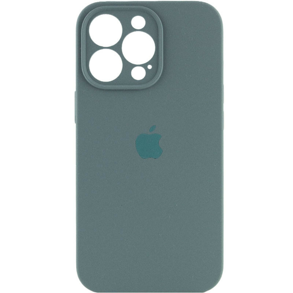 Чехол Silicone Full Case Camera Protect (AA) Apple iPhone 14 Pro Max (Зелёный) на картинке №1