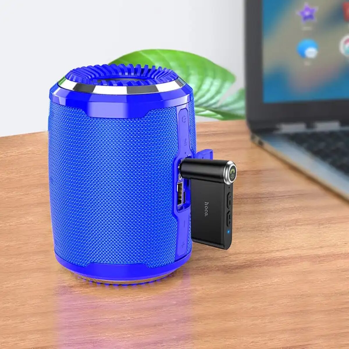 Bluetooth-ресивер HOCO E58 Magic music car AUX BT receiver Black на картинке №5