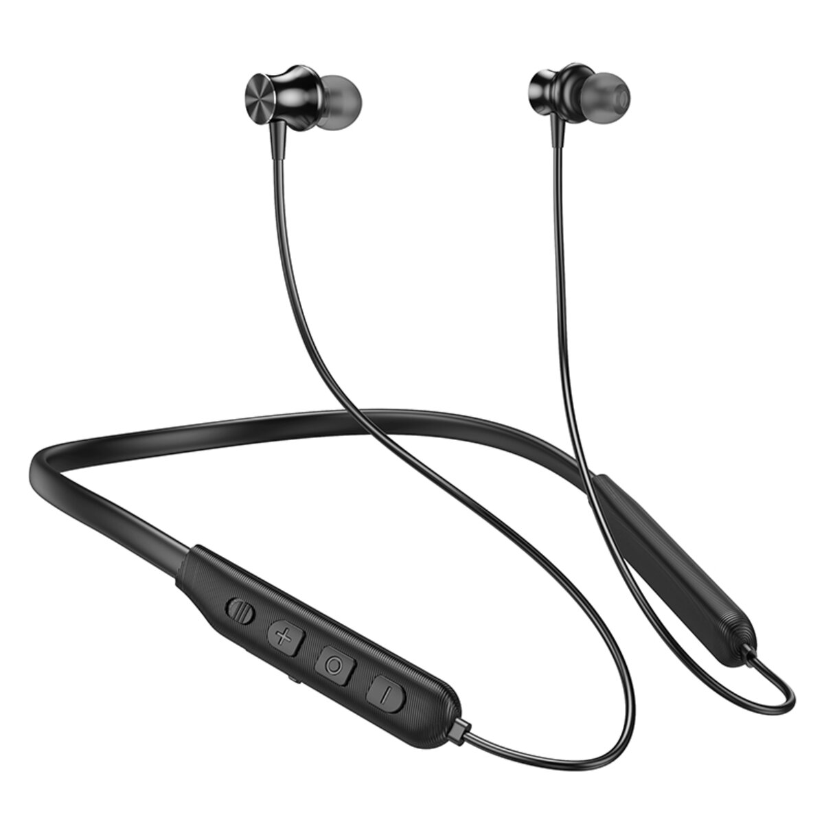 Бездротові навушники HOCO ES64 Easy Sound sports BT earphones Black на малюнкі №1