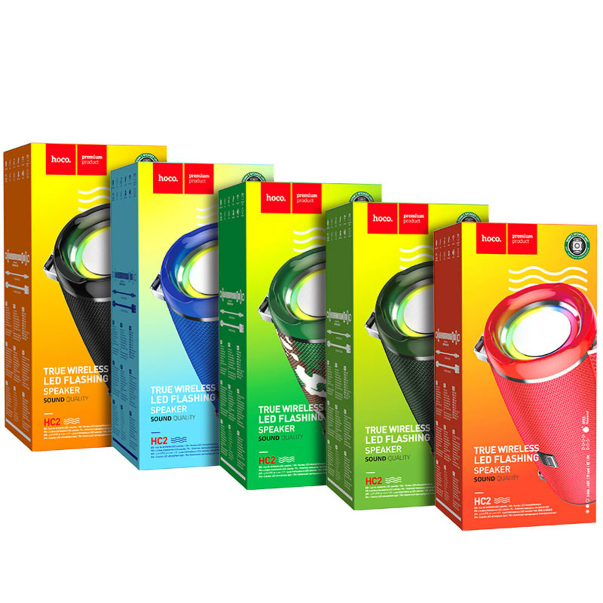 Портативна колонка HOCO HC2 Xpress sports BT speaker Blue (6931474738707) на картинке №5