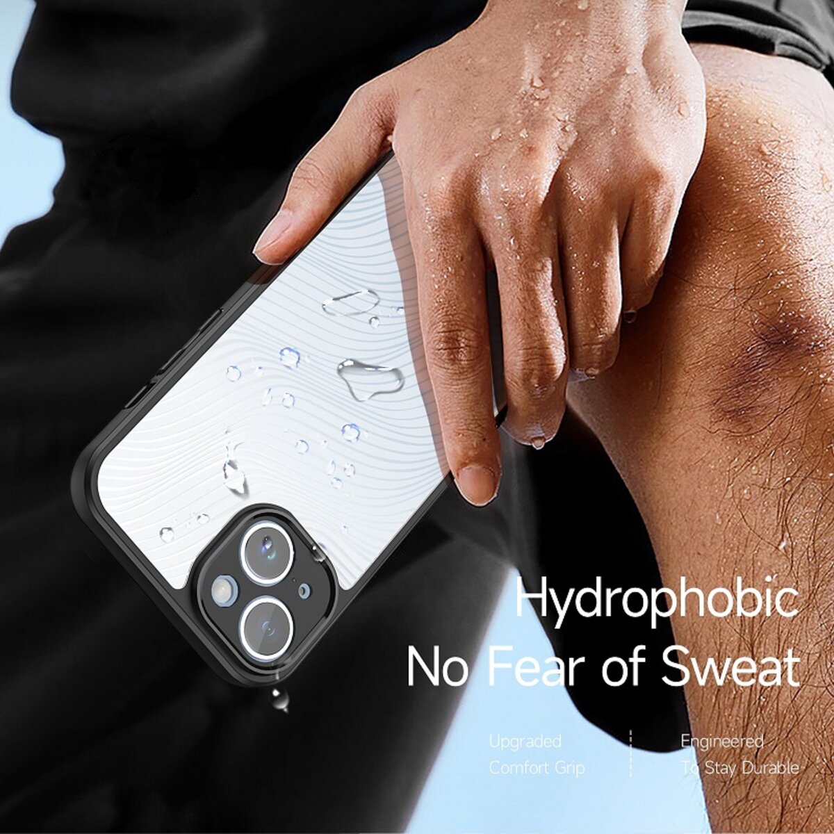 Чохол для смартфона DUX DUCIS Aimo for Apple iPhone 15 Black на малюнкі №3