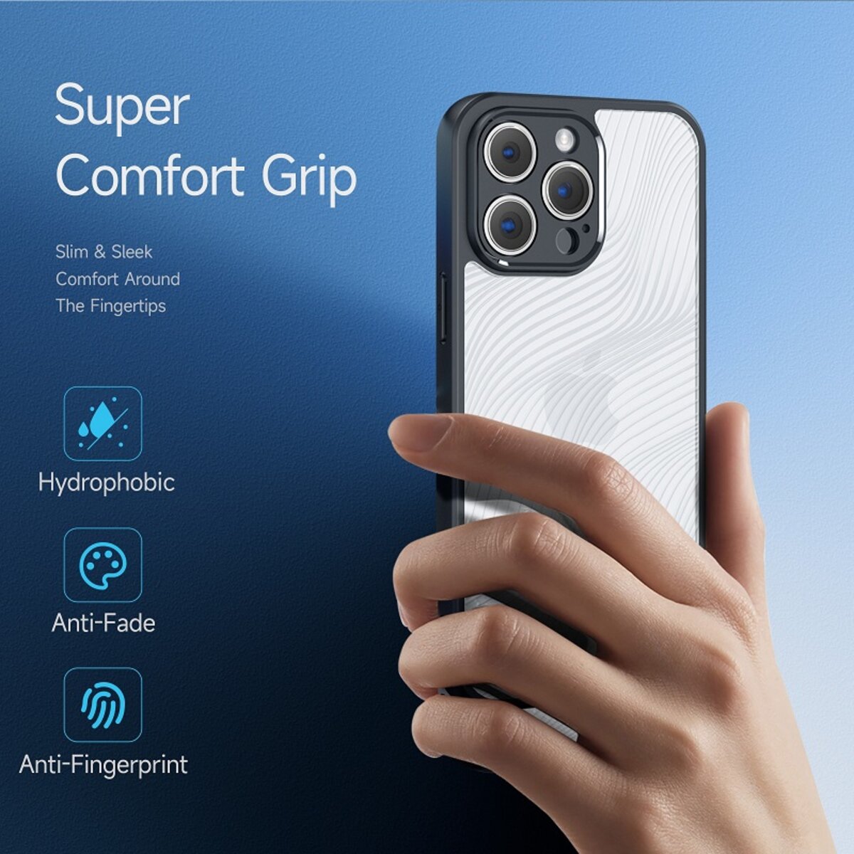 Чохол для смартфона DUX DUCIS Aimo for Apple iPhone 15 Pro Black (DUXiP15PBlack) на картинке №4