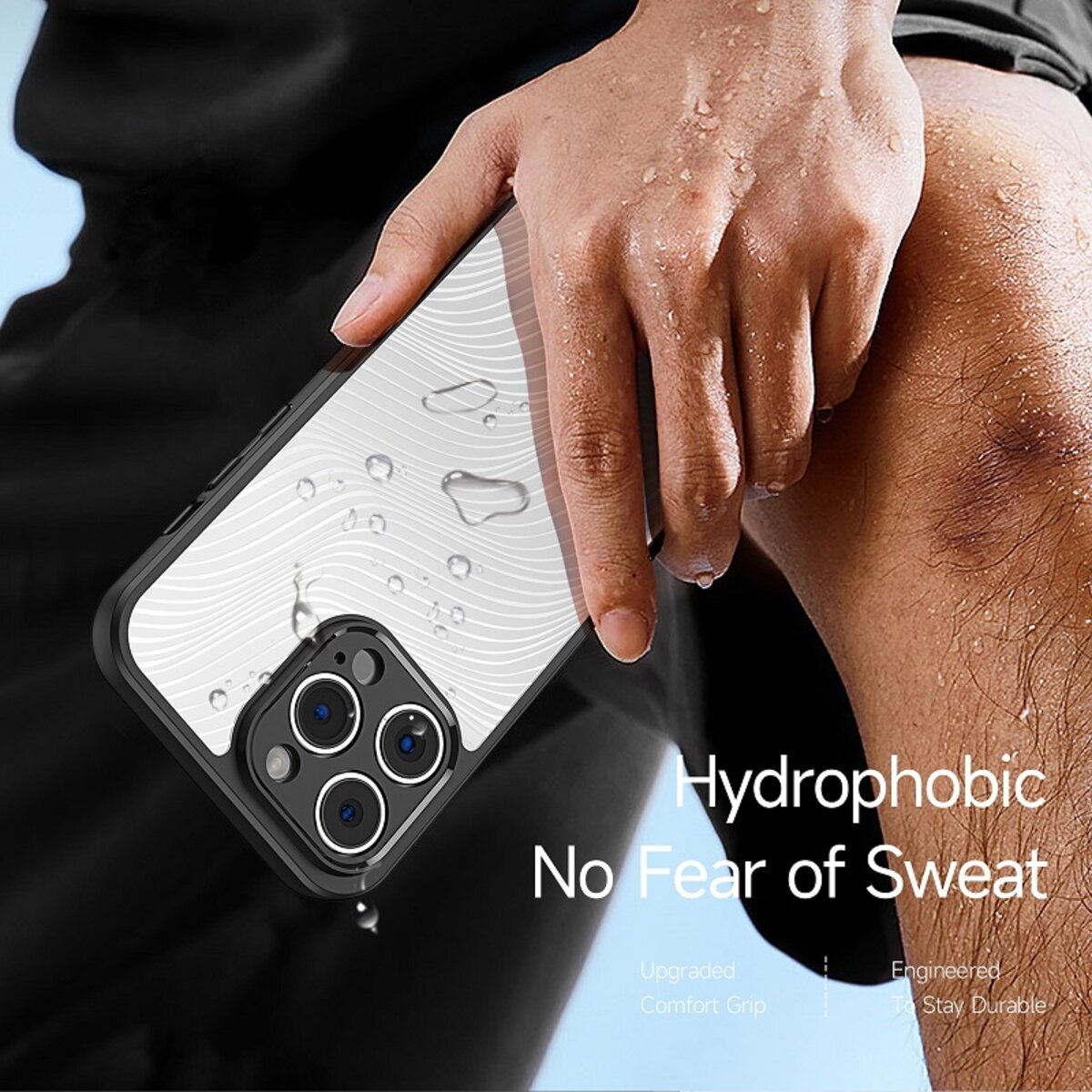 Чохол для смартфона DUX DUCIS Aimo for Apple iPhone 15 Pro Max Black на малюнкі №3