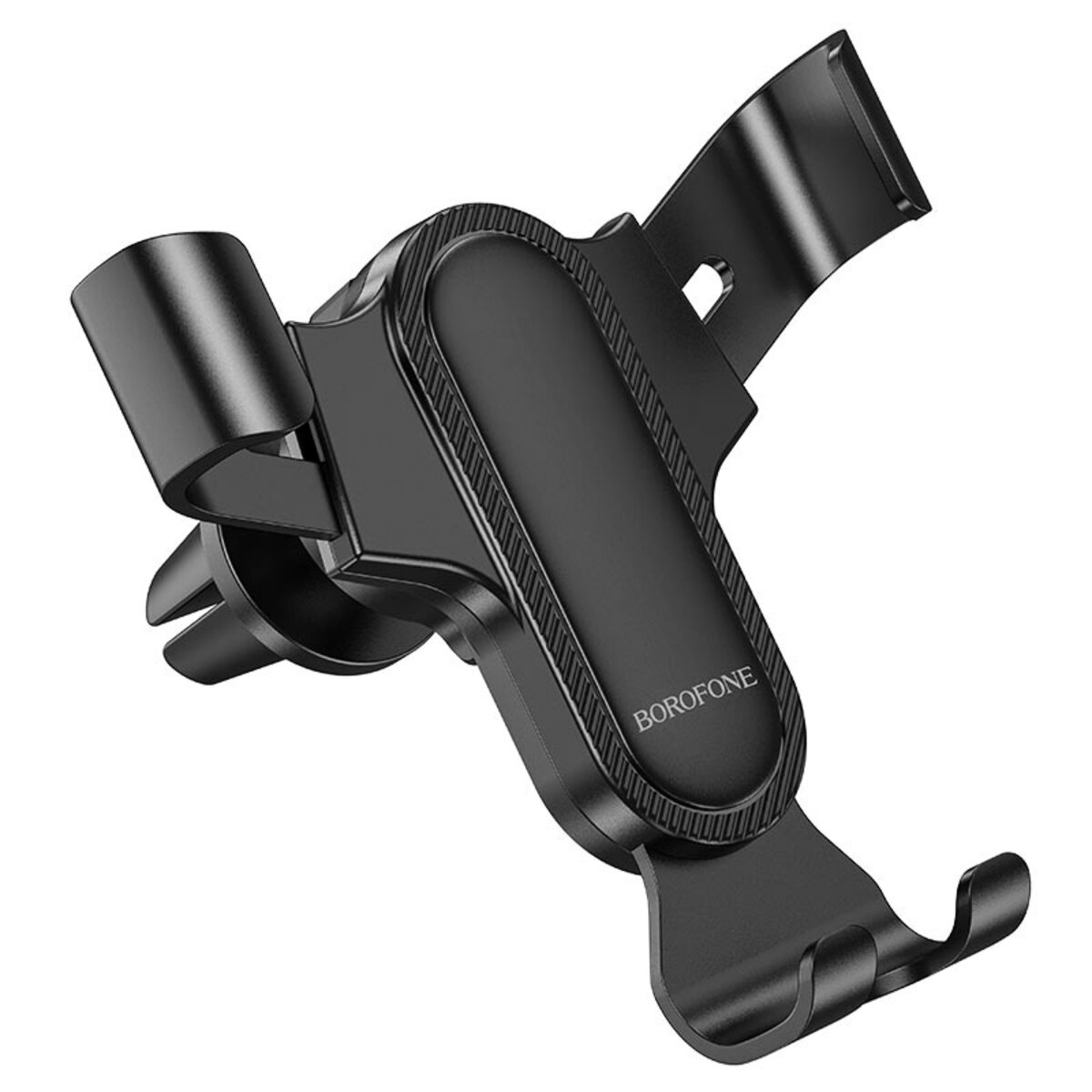 Тримач для мобільного BOROFONE BH74 Rock air outlet gravity car holder Black (BH74B) смотреть фото №2