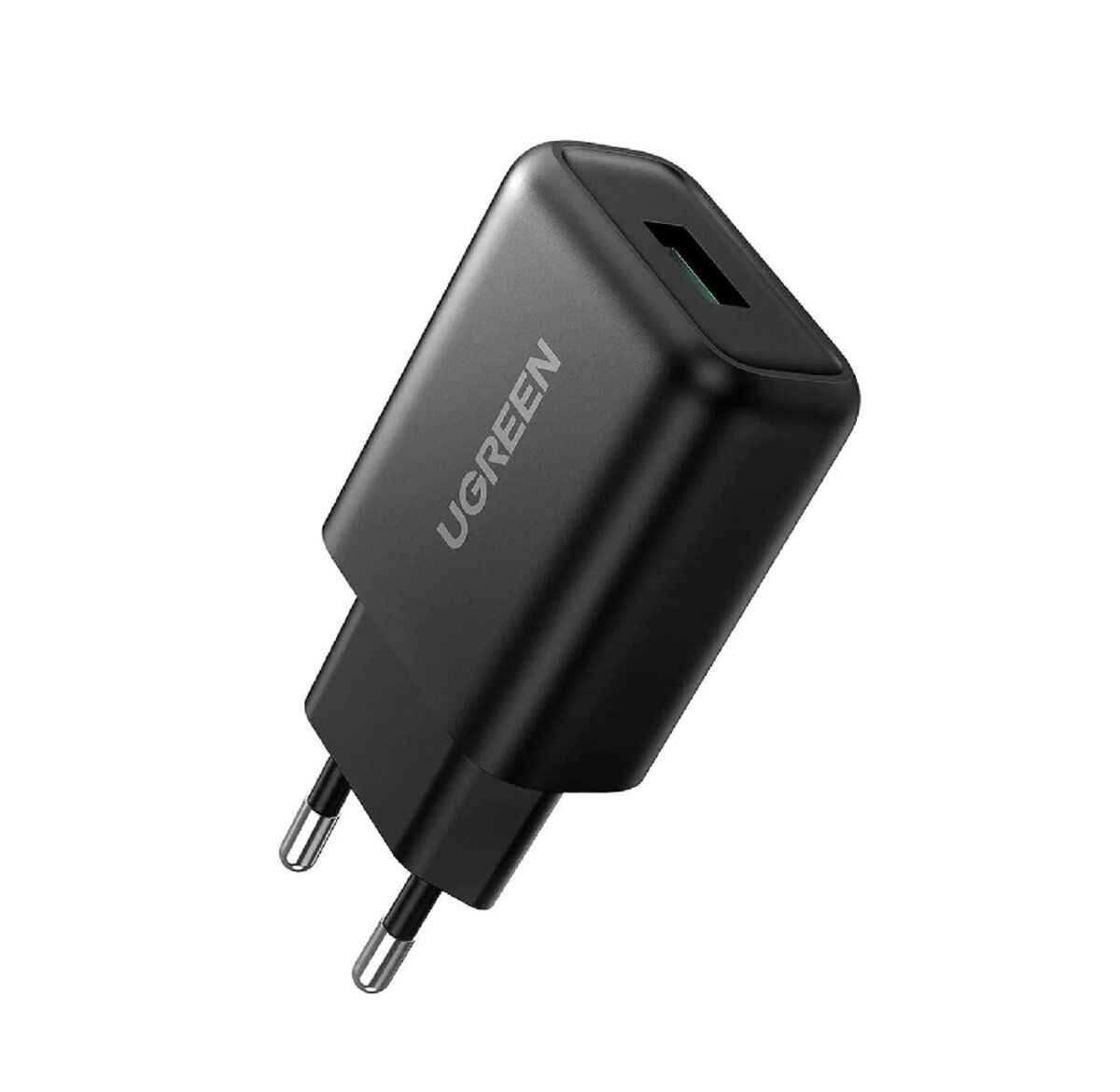 Зарядний пристрій UGREEN CD122 QC3.0 USB Fast Charger EU (Black) (UGR-70273) (UGR-70273) смотреть фото №1