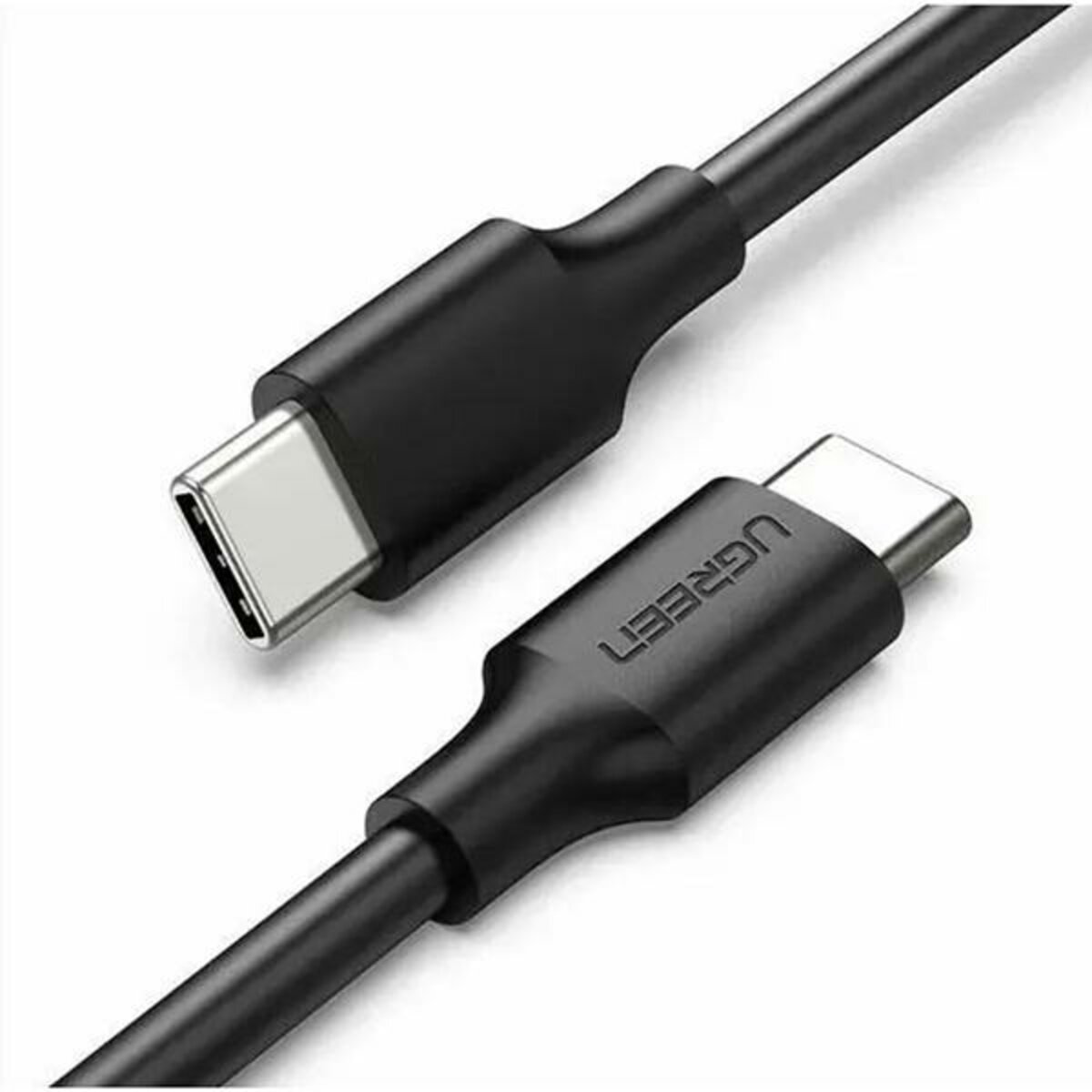 Кабель UGREEN US286 USB 2.0 Type C to Type C Cable Nickel Plating 1m (Black) (UGR-50997) на малюнкі №2