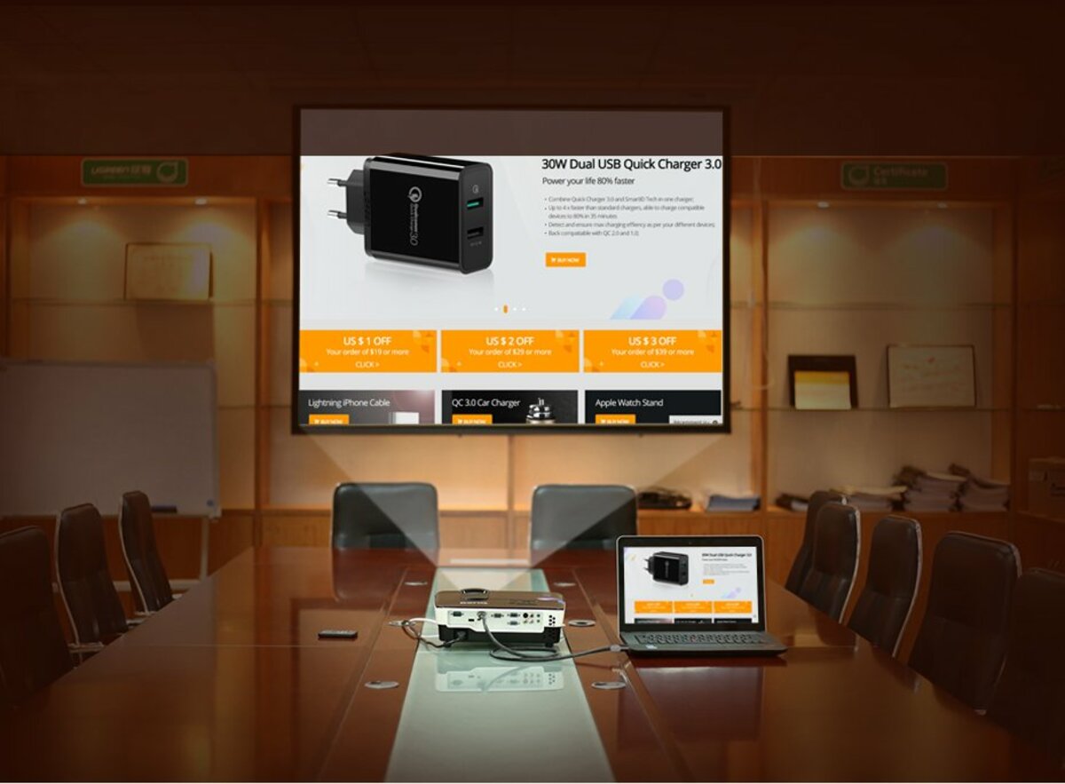 Кабель UGREEN ED015 HDMI Flat Cable 1.5m (UGR-50819) на картинке №5