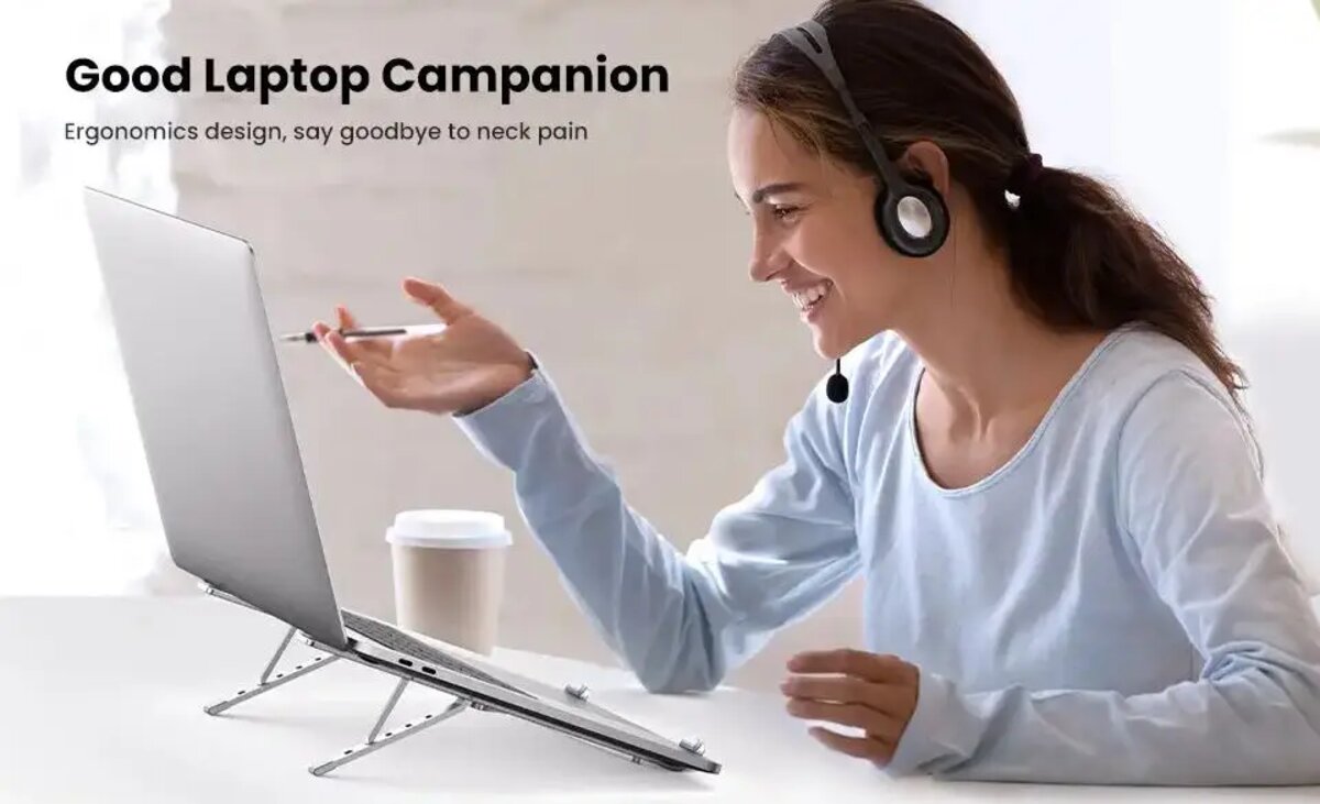 Підставка для ноутбука UGREEN LP451 Foldable Laptop Stand (UGR-40289) на малюнкі №2