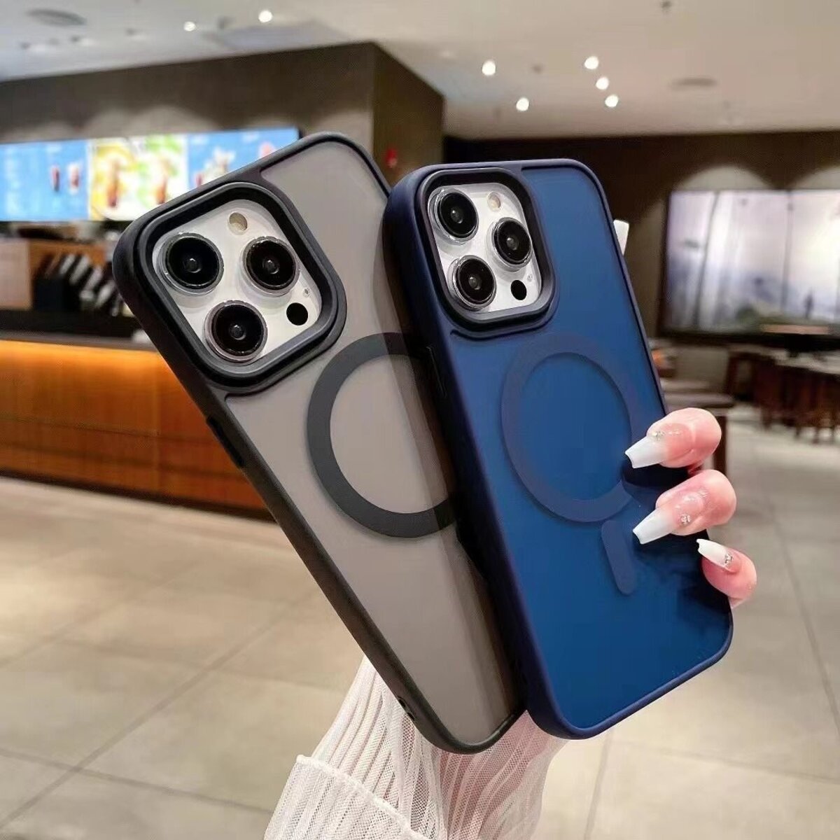 Чохол для смартфона Cosmic Magnetic Color HQ for Apple iPhone 11 Pro Blue (MagColor11ProBlue) на картинке №4