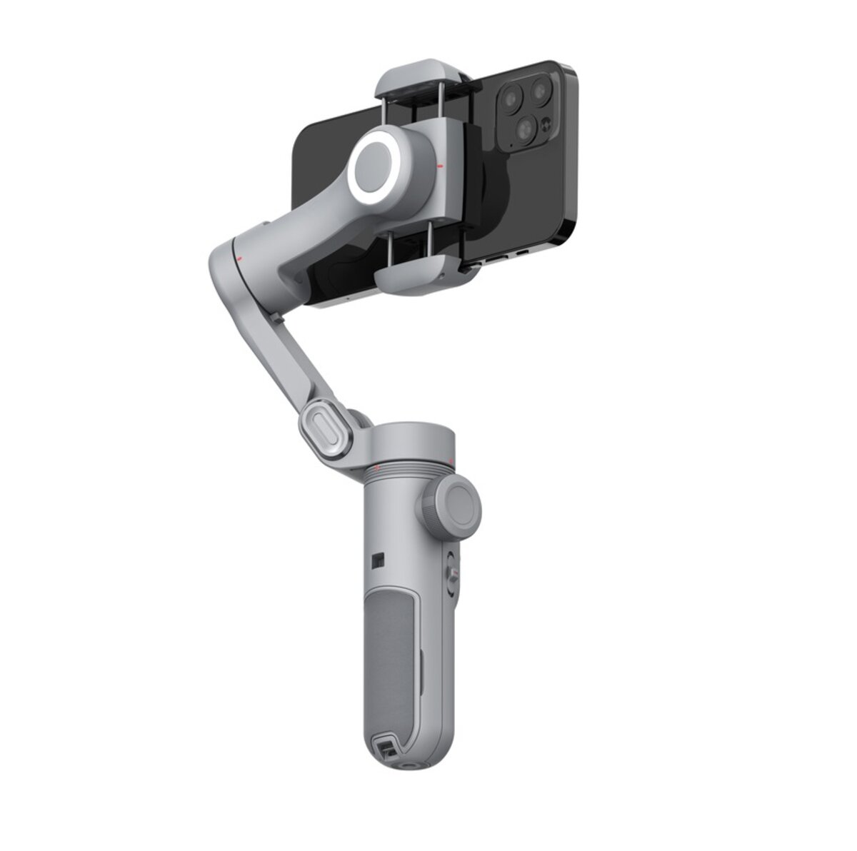 Триосьовий стабілізатор AOCHUAN Professional Gimbal Stabilizer for Smartphone SMART X Pro Сірий на картинке №3