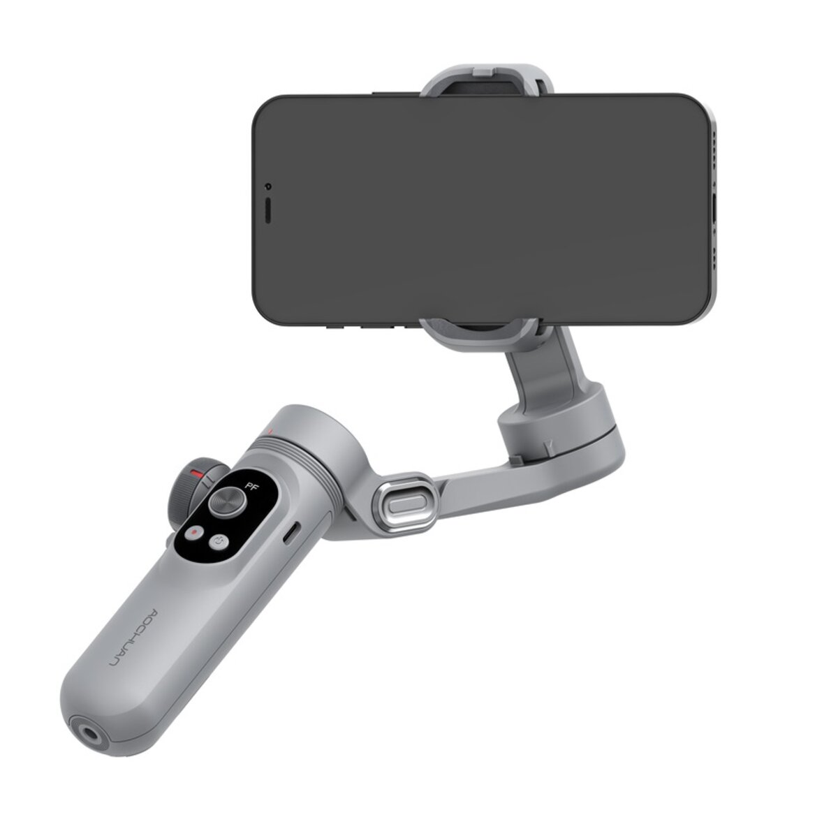 Триосьовий стабілізатор AOCHUAN Professional Gimbal Stabilizer for Smartphone SMART X Pro Сірий на картинке №2