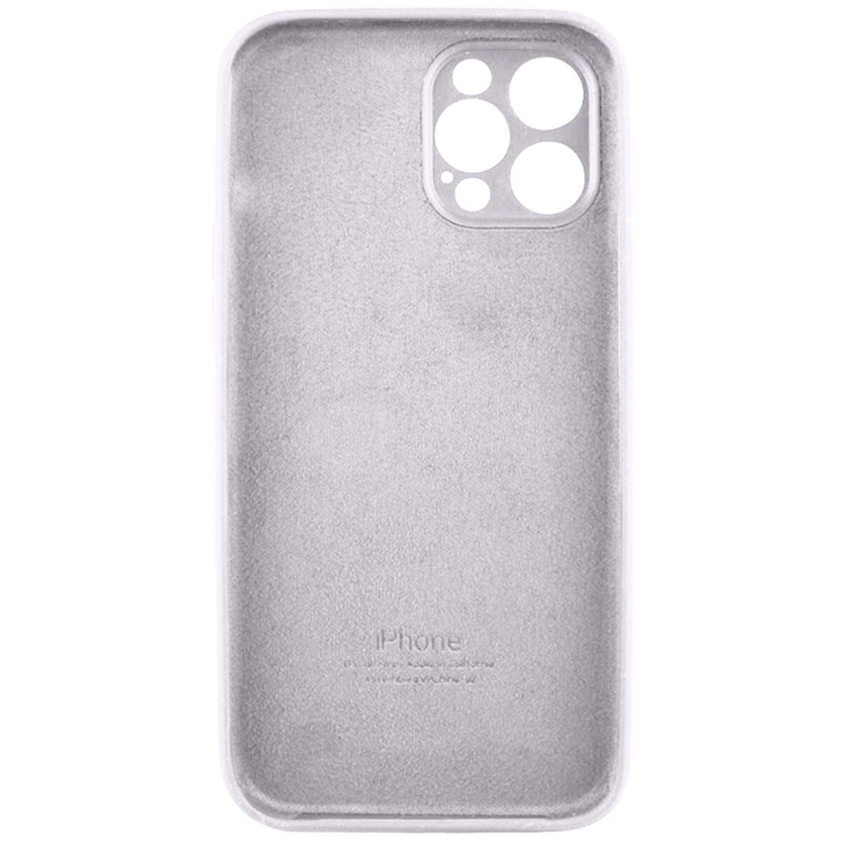 Чохол Silicone Full Case Camera Protect (AA) Apple iPhone 11 Pro (Білий) на малюнкі №2