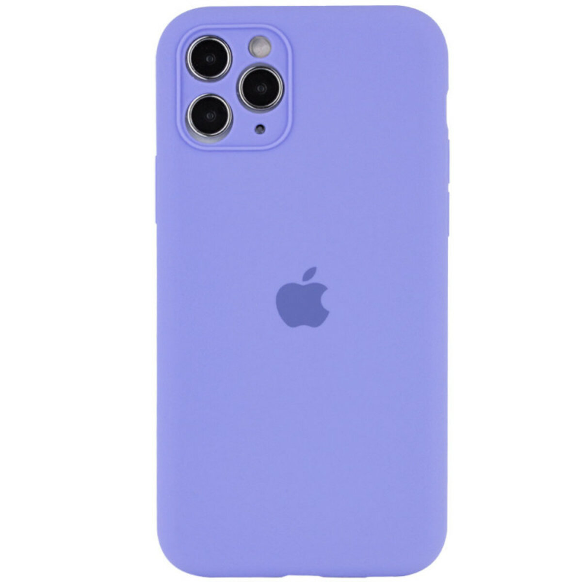 Чохол Silicone Full Case Camera Protect (AA) Apple iPhone 11 Pro Max (Бузковий) на малюнкі №1