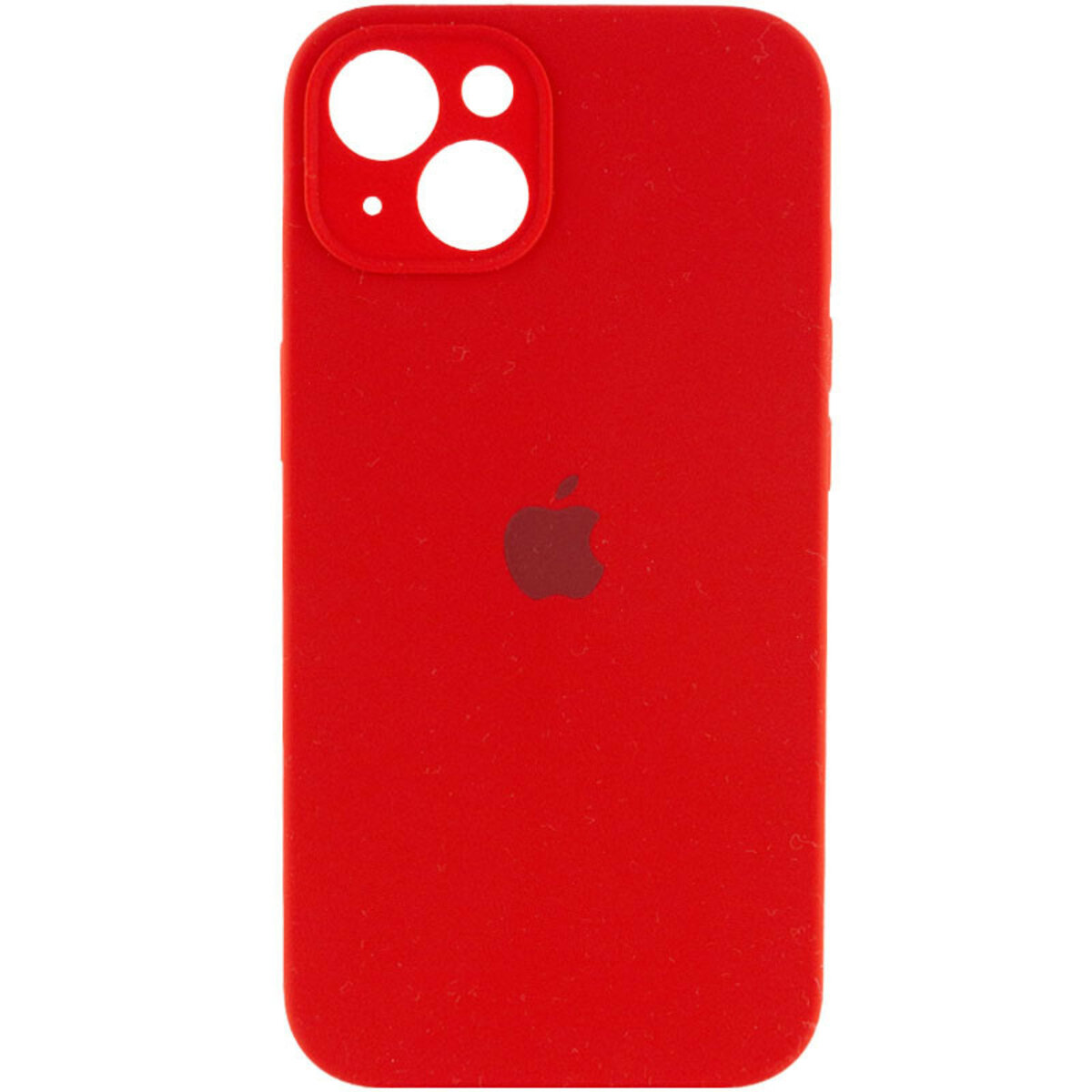 Чохол Silicone Full Case Camera Protect (AA) Apple iPhone 15 (Червоний) на малюнкі №1