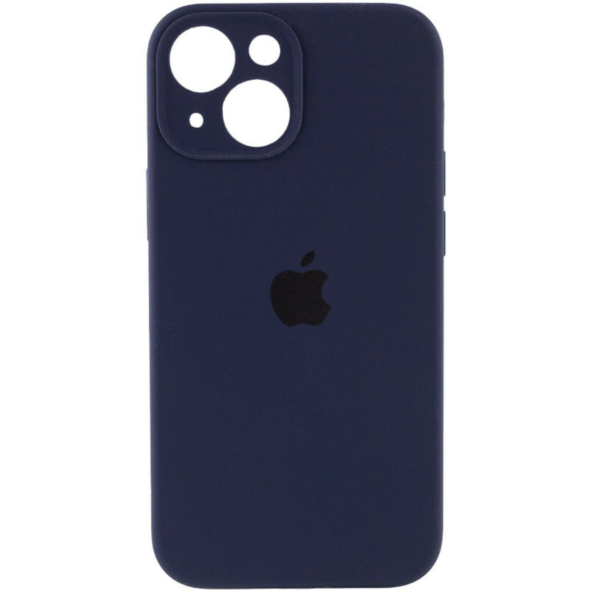 Чохол Silicone Full Case Camera Protect (AA) Apple iPhone 15 (Темно-синій) на малюнкі №1