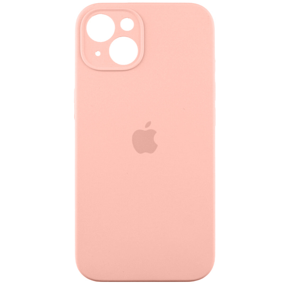 Чохол Silicone Full Case Camera Protect (AA) Apple iPhone 15 (Грейпфрутовий) на малюнкі №1