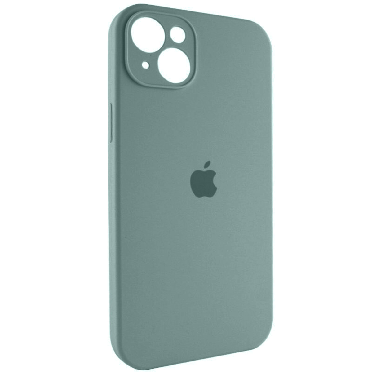 Чохол Silicone Full Case Camera Protect (AA) Apple iPhone 15 (Зелений) на малюнкі №2
