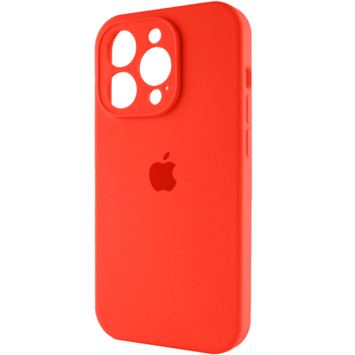 Чохол Silicone Full Case Camera Protect (AA) Apple iPhone 15 Pro (Червоний) на малюнкі №3