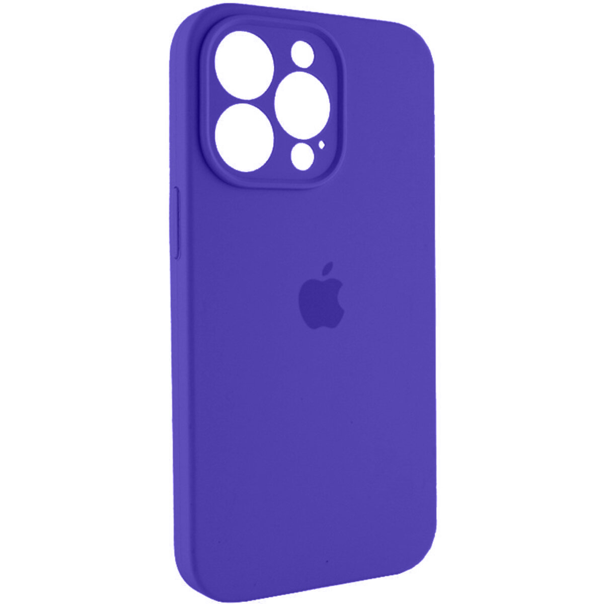 Чохол Silicone Full Case Camera Protect (AA) Apple iPhone 15 Pro (Фіолетовий) на малюнкі №2