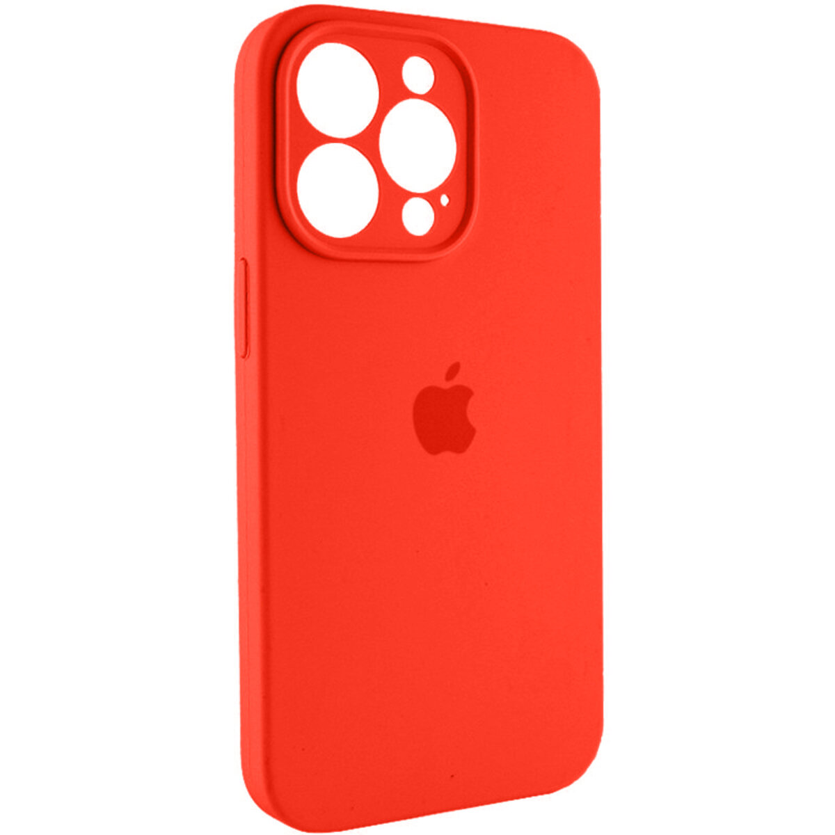 Чохол Silicone Full Case Camera Protect (AA) Apple iPhone 15 Pro Max (Червоний) на малюнкі №2