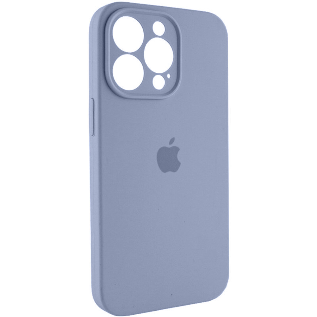 Чохол Silicone Full Case Camera Protect (AA) Apple iPhone 15 Pro Max (Світло-блакитний) на малюнкі №2