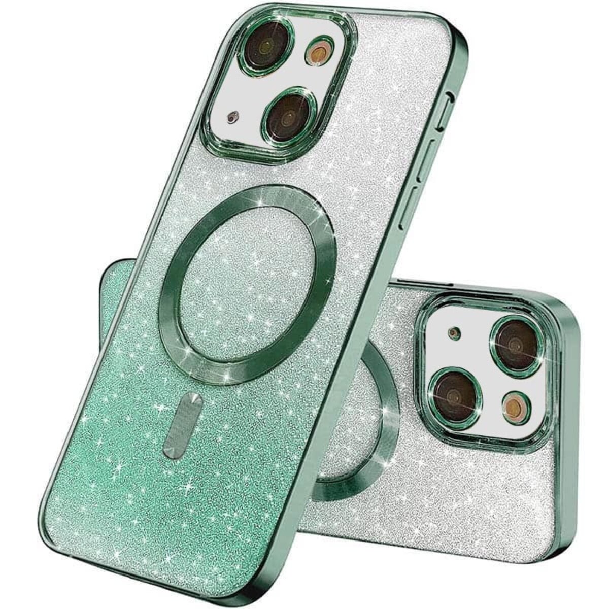 Чохол для смартфона Cosmic CD Shiny Magnetic for Apple iPhone 13 Green (CDSHIiP13Green) смотреть фото №1