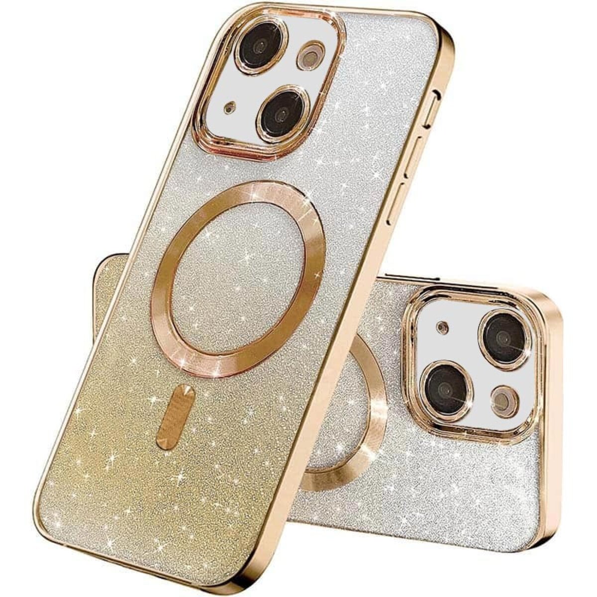 Чохол для смартфона Cosmic CD Shiny Magnetic for Apple iPhone 15 Gold на малюнкі №1
