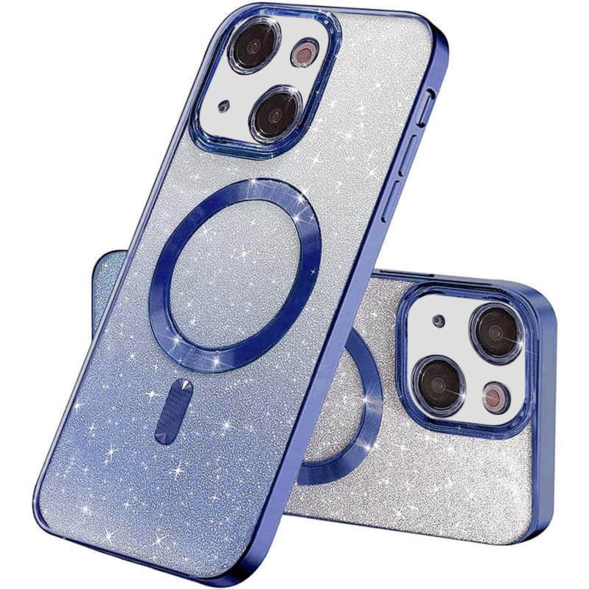 Чохол для смартфона Cosmic CD Shiny Magnetic for Apple iPhone 15 Deep Blue (CDSHIiP15DeepBlue) на картинке №1