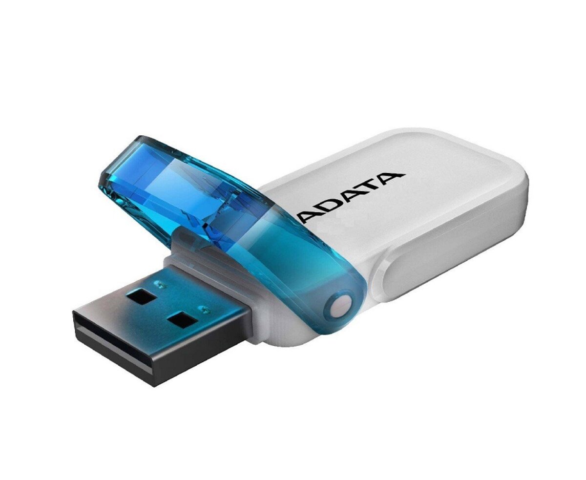 Flash A-DATA USB 2.0 AUV 240 64Gb White (AUV240-64G-RWH) Фотография №2 Flash A-DATA USB 2.0 AUV 240 64Gb White (AUV240-64G-RWH) смотреть фото №2