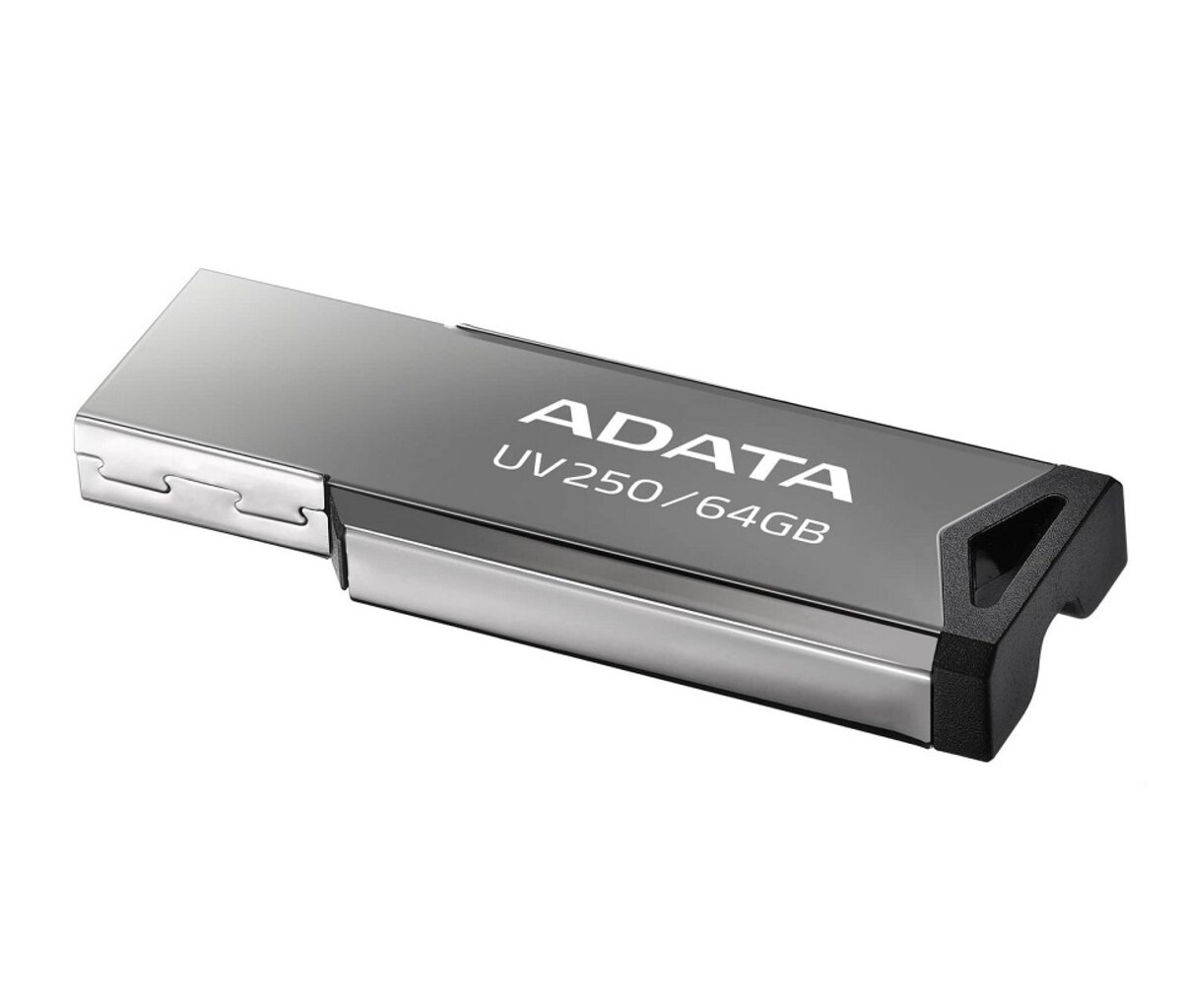 Флеш-накопичувач A-DATA USB 2.0 AUV 250 64Gb Black (AUV250-64G-RBK) Фото 2 Флеш-накопичувач A-DATA USB 2.0 AUV 250 64Gb Black (AUV250-64G-RBK) на картинке №2
