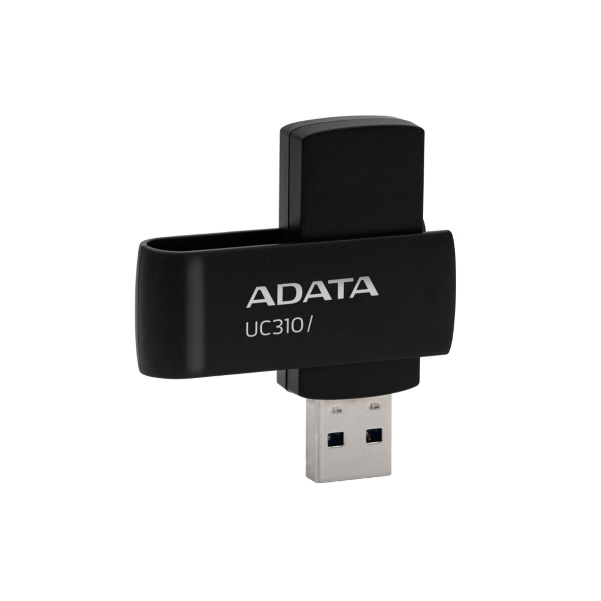 Флеш-накопичувач A-DATA USB 3.2 UC310 64Gb Black (UC310-64G-RBK) на картинке №3