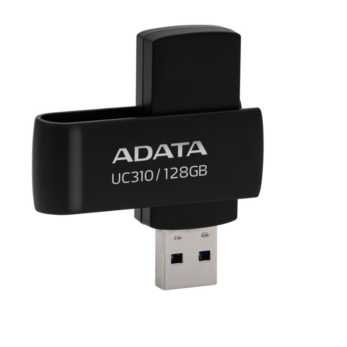 Flash A-DATA USB 3.2 UC310 128Gb Black (UC310-128G-RBK) смотреть фото №1