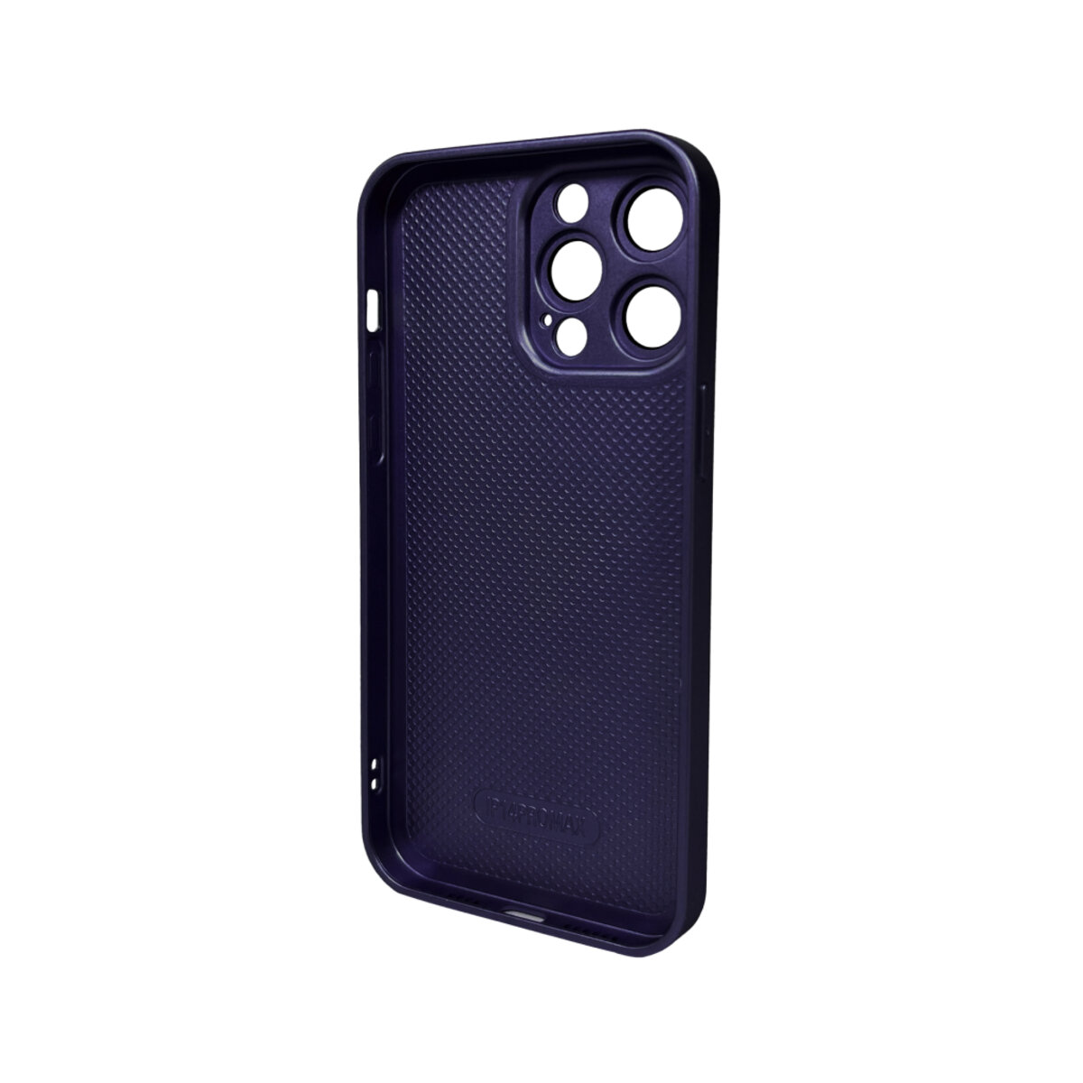 Чохол AG Glass Matt Frame Color Logo Full Camera Apple iPhone 15 Pro Max | TPU+Glass (Фіолетовий) на малюнкі №2