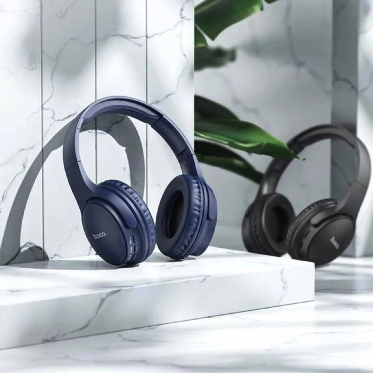 Навушники HOCO W40 Mighty BT headphones Blue (6931474784940) Фотографія №5 Навушники HOCO W40 Mighty BT headphones Blue (6931474784940) на малюнкі №5
