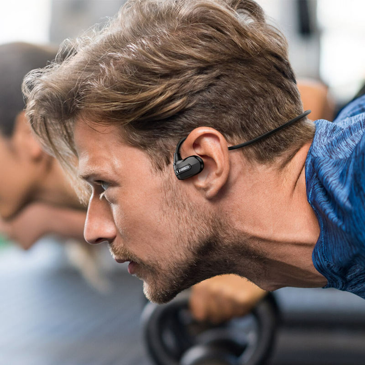 Бездротові навушники HOCO ES63 Graceful air conduction BT earphones Black Фотографія №5 Бездротові навушники HOCO ES63 Graceful air conduction BT earphones Black на малюнкі №5