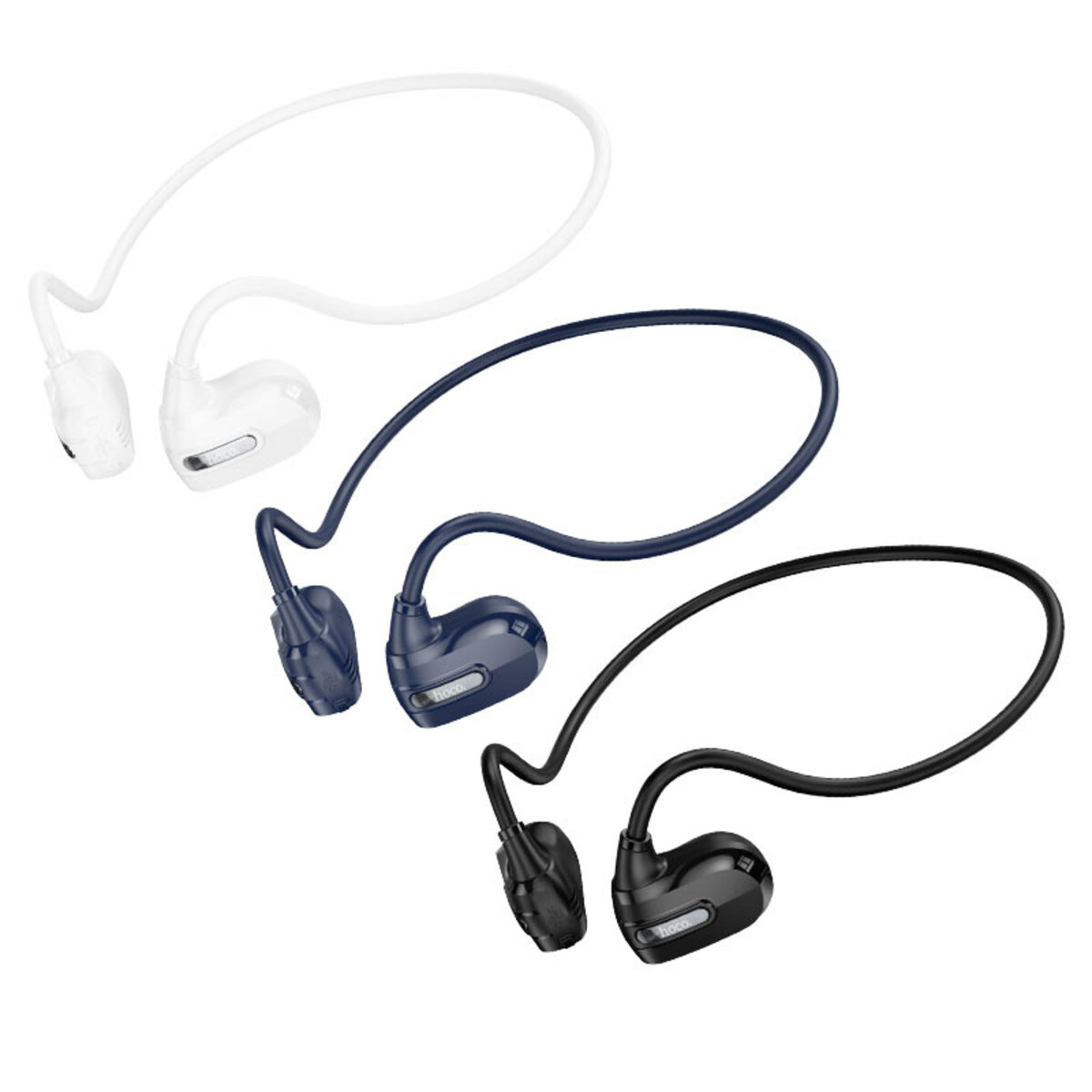 Бездротові навушники HOCO ES63 Graceful air conduction BT earphones Black Фотографія №3 Бездротові навушники HOCO ES63 Graceful air conduction BT earphones Black на малюнкі №3