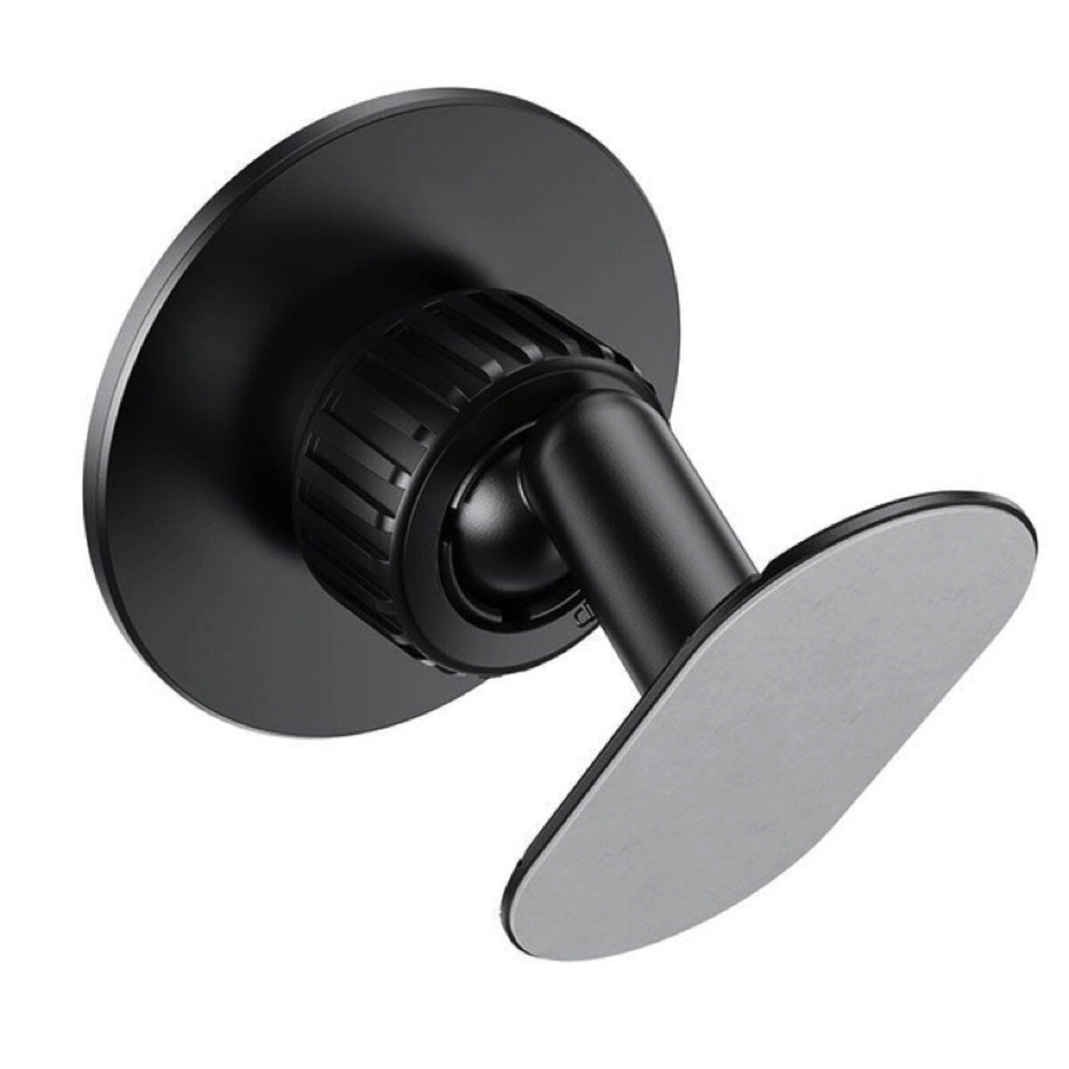 Автотримач для телефона HOCO H13 Fine jade ring magnetic car holder(center console) Black (6931474794512) на картинке №4