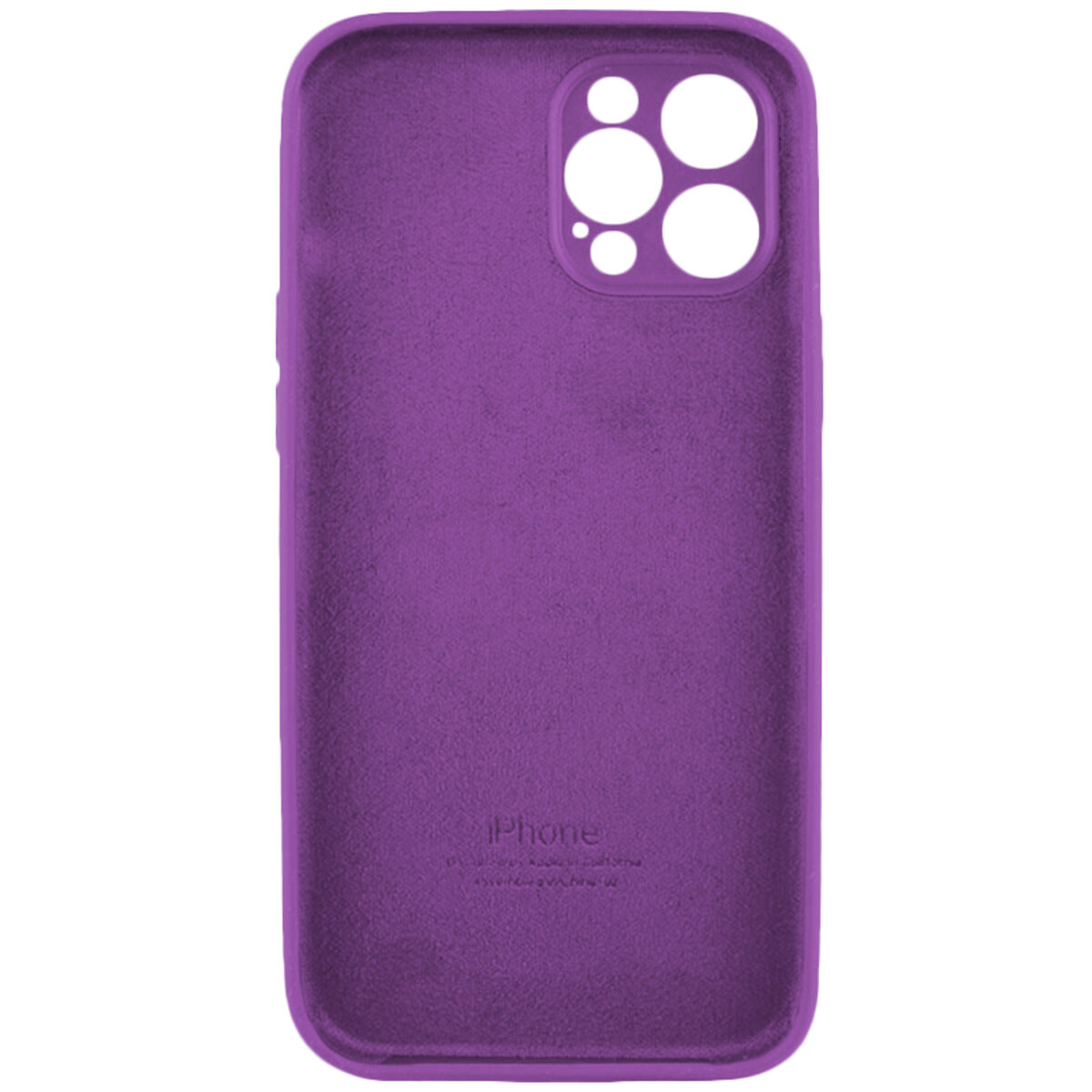 Чохол Silicone Full Case Camera Protect (AA) Apple iPhone 11 Pro Max (Фіолетовий) на малюнкі №2